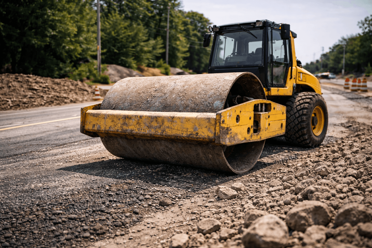 Used road roller for sale